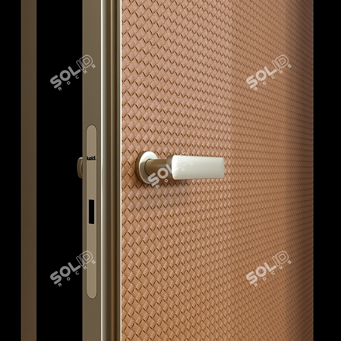 Elegant Altaj Door Collection 3D model image 2