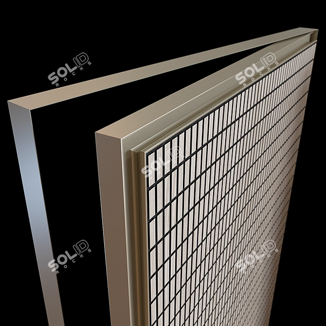 Elegant Altaj Door Collection 3D model image 3