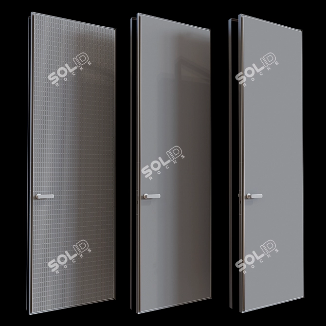 Elegant Altaj Door Collection 3D model image 4