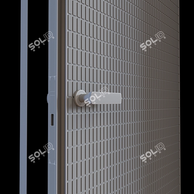 Elegant Altaj Door Collection 3D model image 5