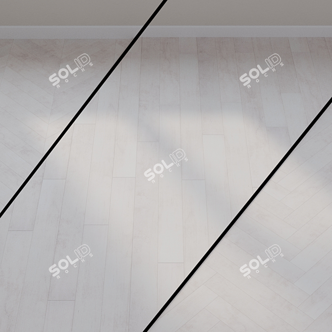 French Elm Laminate Flooring 3D model image 1