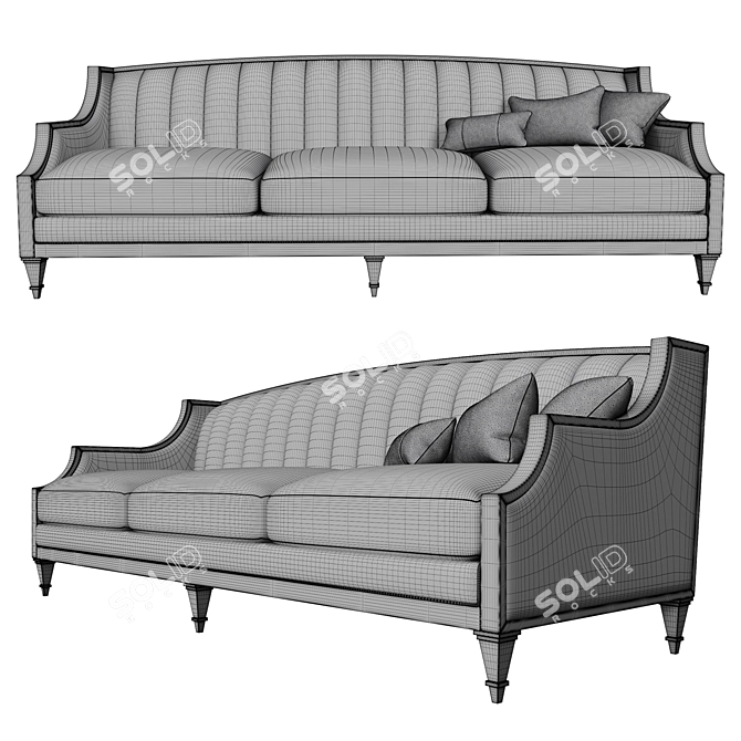 Modern Bykepi 2014 Sofa 3D model image 4