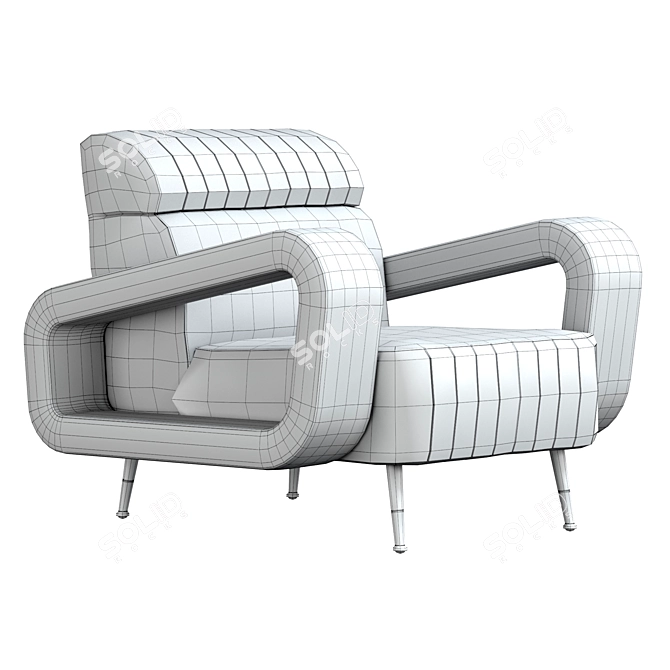 Vical Sladki Armchair | Stylish and Comfortable 3D model image 3