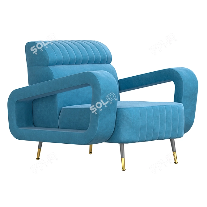 Vical Sladki Armchair | Stylish and Comfortable 3D model image 4