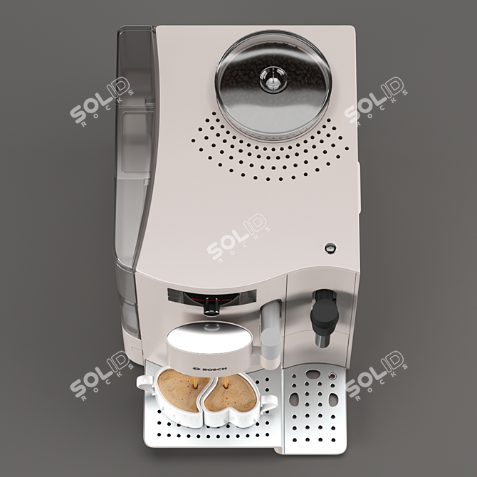 Bosch VeroBar 300: AromaPro Coffee Maker 3D model image 4