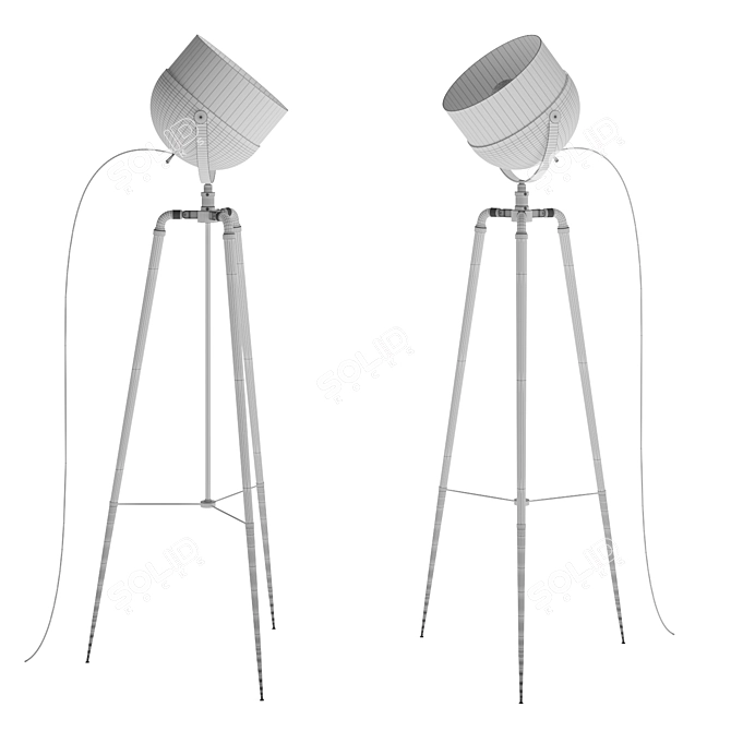 Mezzo Floor Lamp - Vray and Corona Compatible 3D model image 3