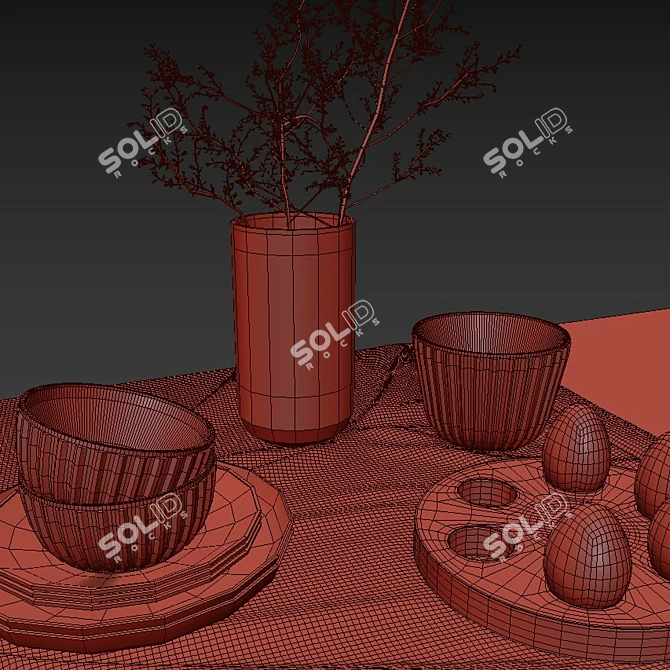 Kitchen Bliss Set 3D model image 3