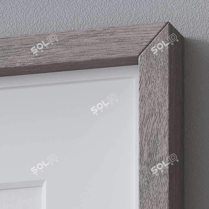 Versatile Set of 4 Photo Frames 3D model image 3