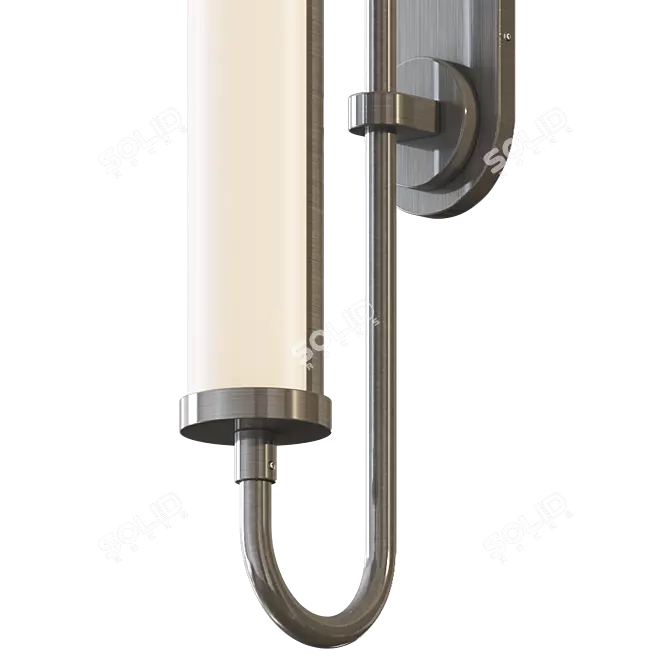 Bauhaus Revived Wall Light: Stylish and Versatile 3D model image 3