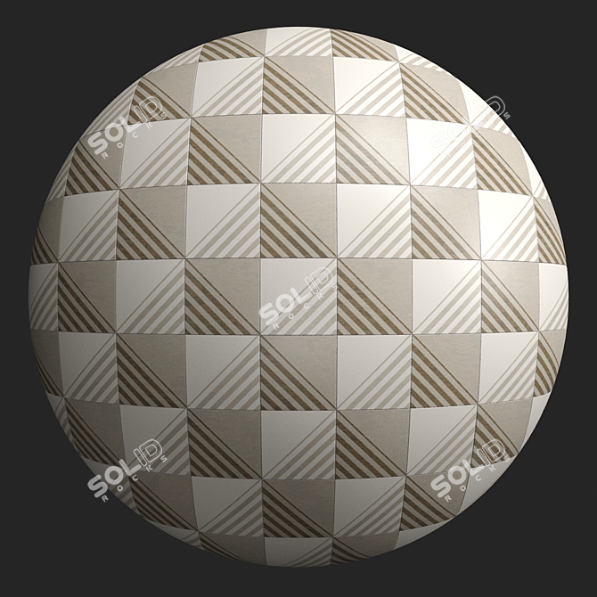 Versatile Pattern Tiles for PBR 3D model image 2