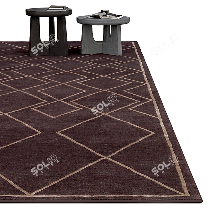 Luxury Rug | No. 207 3D model image 2