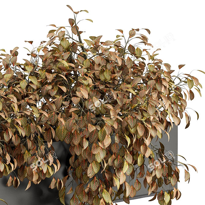  Outdoor Hanging Plant Box 3D model image 4