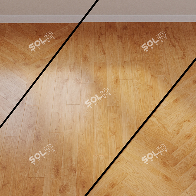 Laminate Quick-Step White Oak Plank Elite Collection UE1491

Title suggestion: Premium White Oak Laminate 3D model image 1