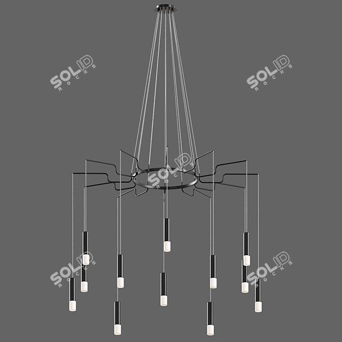 Modern Maytoni Davida Pendant Lamp 3D model image 3