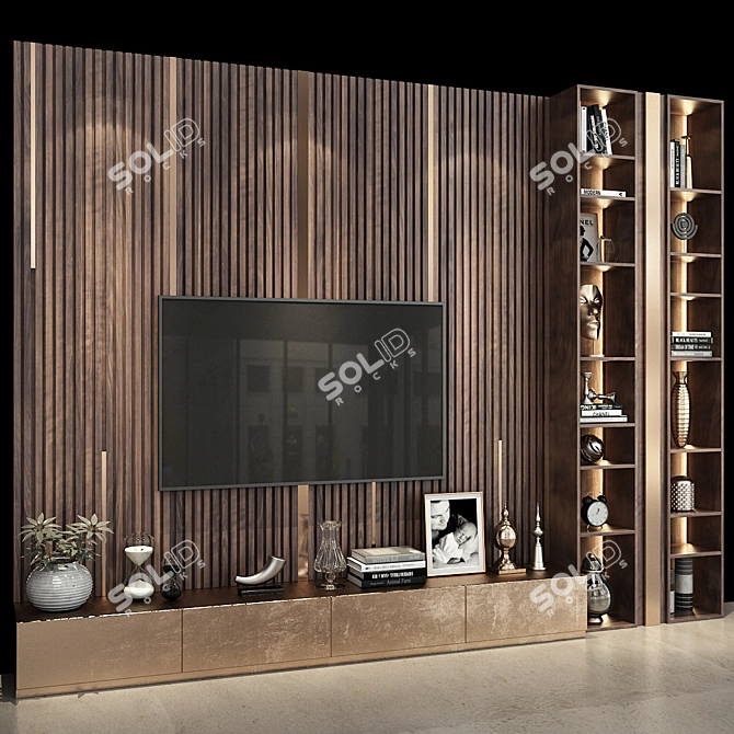 SleekMount TV Wall Set 3D model image 3