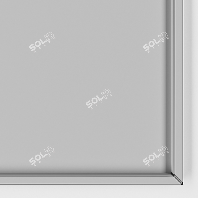 Modern Art Picture Frames Set 3D model image 2