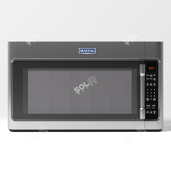 2cu ft Sensor Cooking Over the Range Microwave 3D model image 1