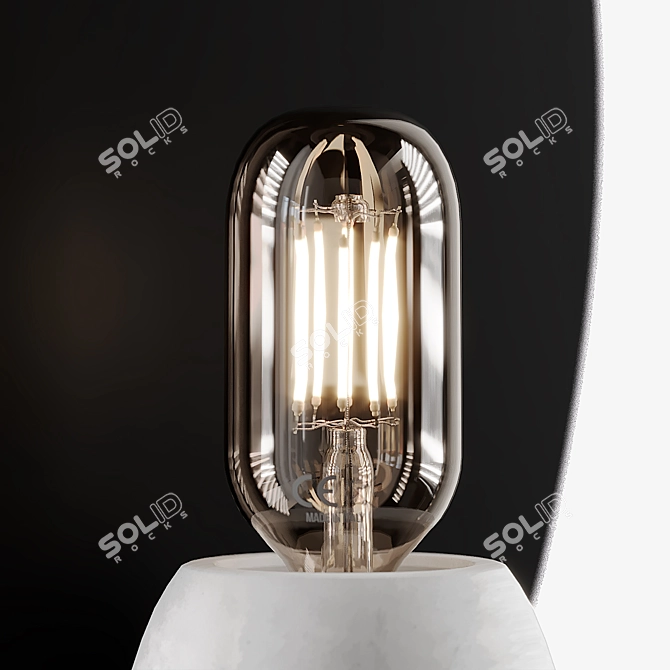 Sleek Bonnie Table Lamp: Adesso Lighting 3D model image 3
