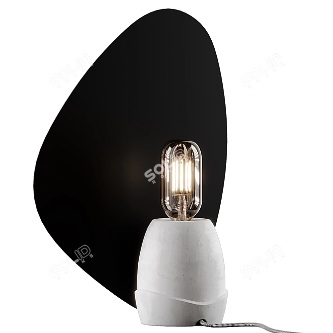 Sleek Bonnie Table Lamp: Adesso Lighting 3D model image 6