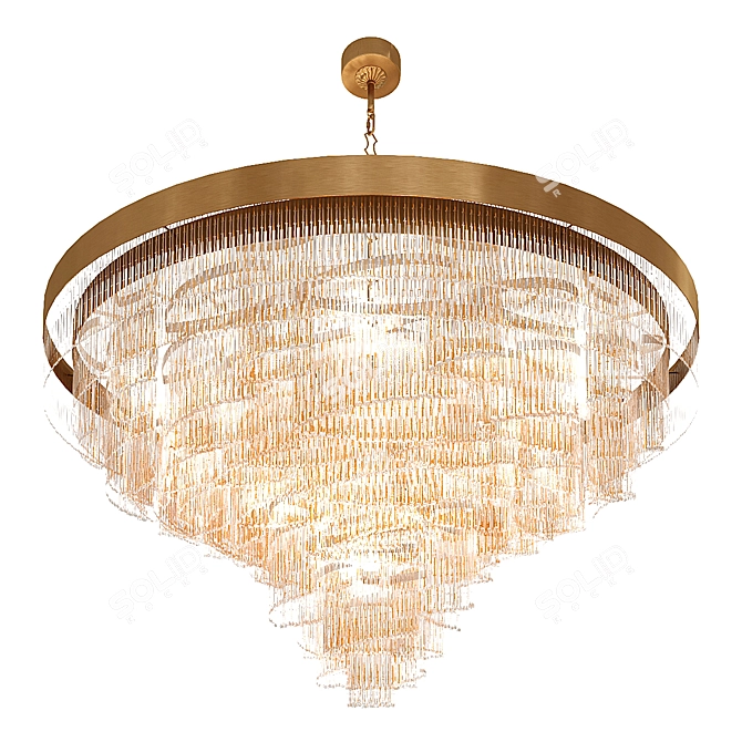 Venetian Pendant Chandelier - Patrizia Volpato 3D model image 1