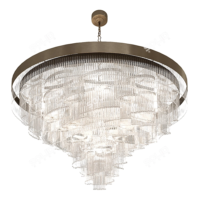Venetian Pendant Chandelier - Patrizia Volpato 3D model image 3