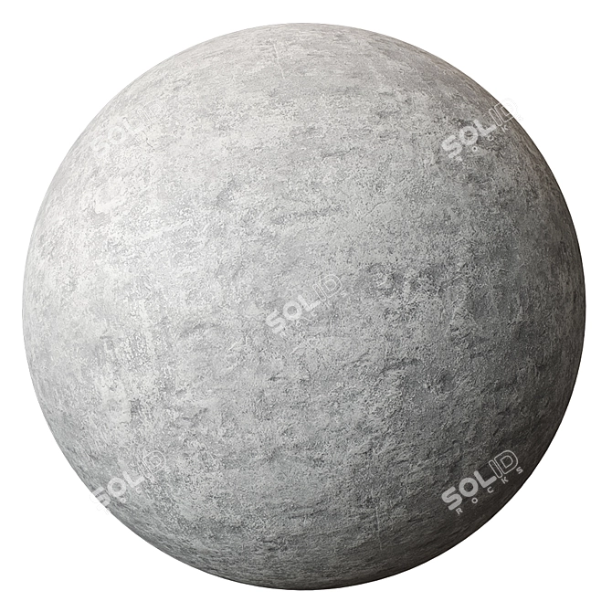 Seamless Plaster Texture Set 3D model image 4