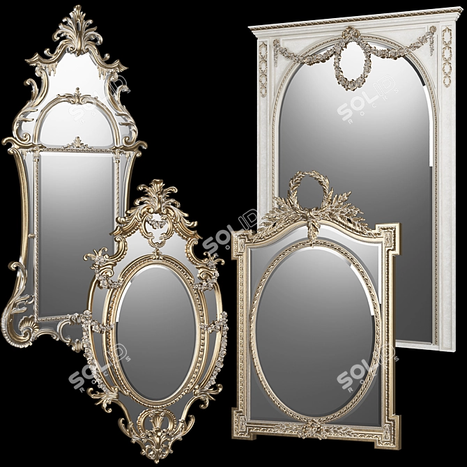 Elegant Reflective Classics 3D model image 1