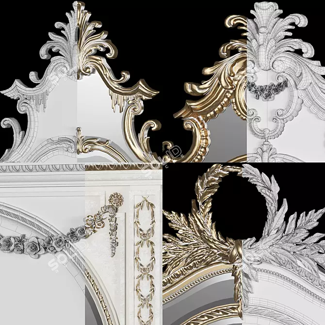 Elegant Reflective Classics 3D model image 4