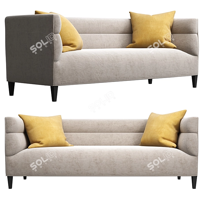 Chandler Sofa: Versatile Elegance for Modern Living 3D model image 1