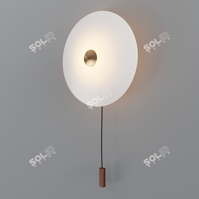 AISILAN Lampatron: Modern Wall Light 3D model image 2