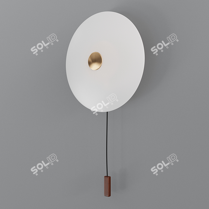 AISILAN Lampatron: Modern Wall Light 3D model image 3