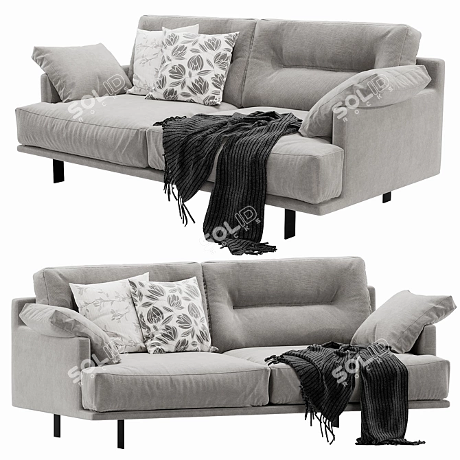 Modern Linteloo George Sofa 3D model image 3