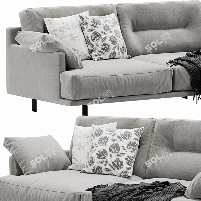 Modern Linteloo George Sofa 3D model image 5