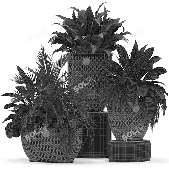 My Design Planters: Plants Collection 454 3D model image 5