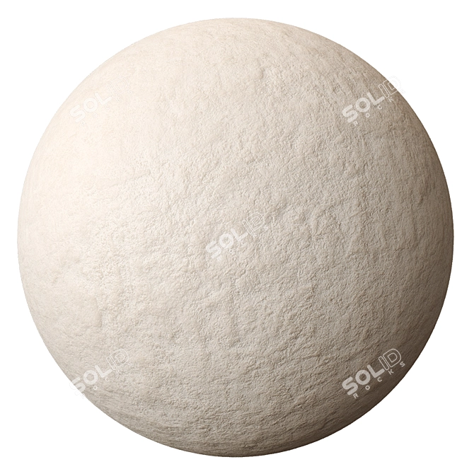 Sleek Plaster #79: High-Res Seamless Textures 3D model image 3