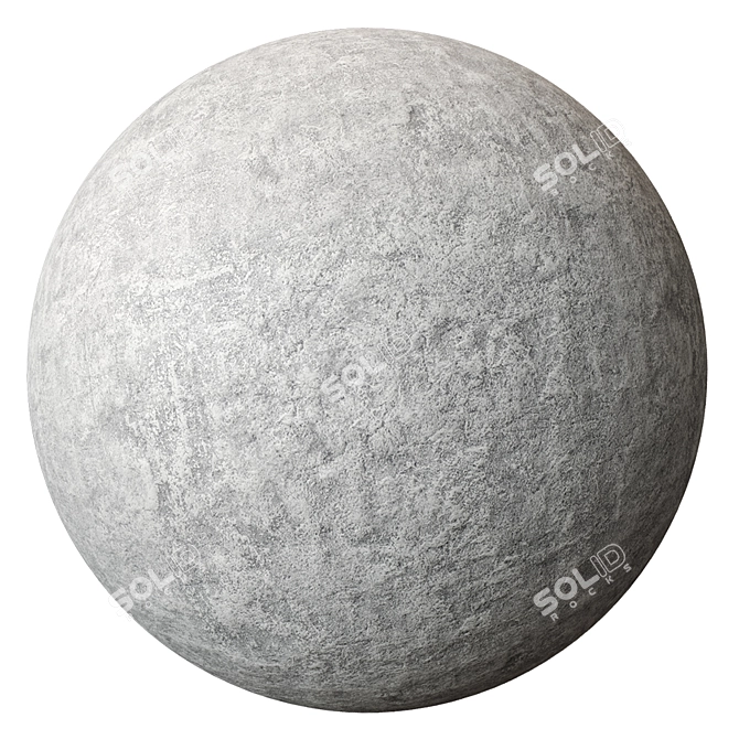 Sleek Plaster #79: High-Res Seamless Textures 3D model image 4