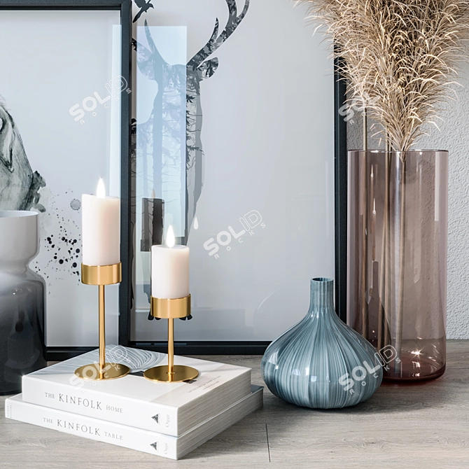 Elegant Decor Set: Interior Delight 3D model image 2