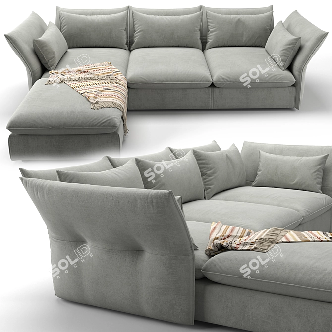 Mariposa: The Ultimate Comfort Sofa 3D model image 3