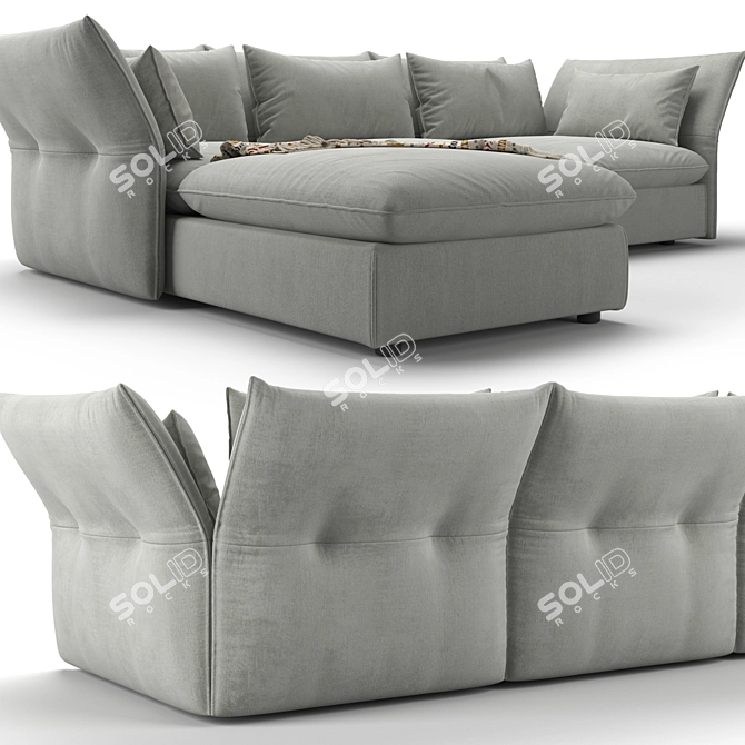 Mariposa: The Ultimate Comfort Sofa 3D model image 4