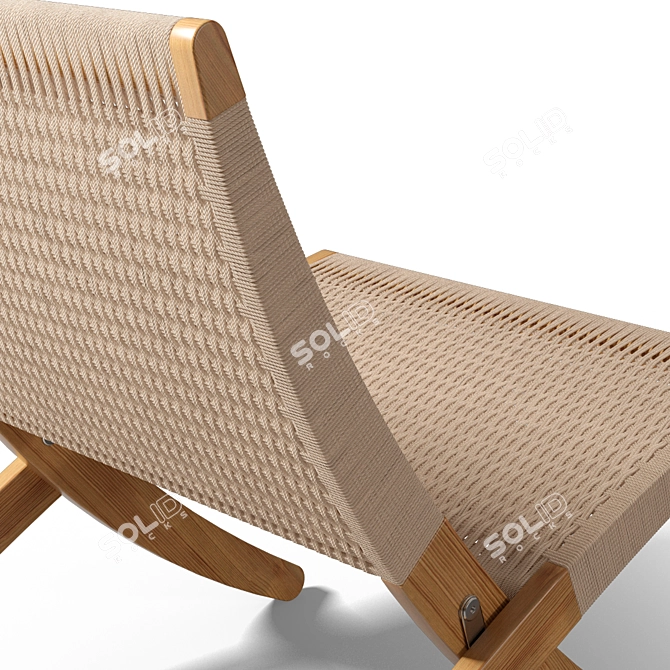  Sleek Cuba Chair: Stylish and Comfortable 3D model image 2