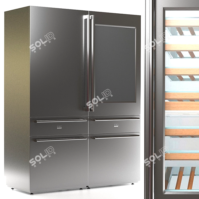 Asko 2: Complete Kitchen Appliance Set 3D model image 2