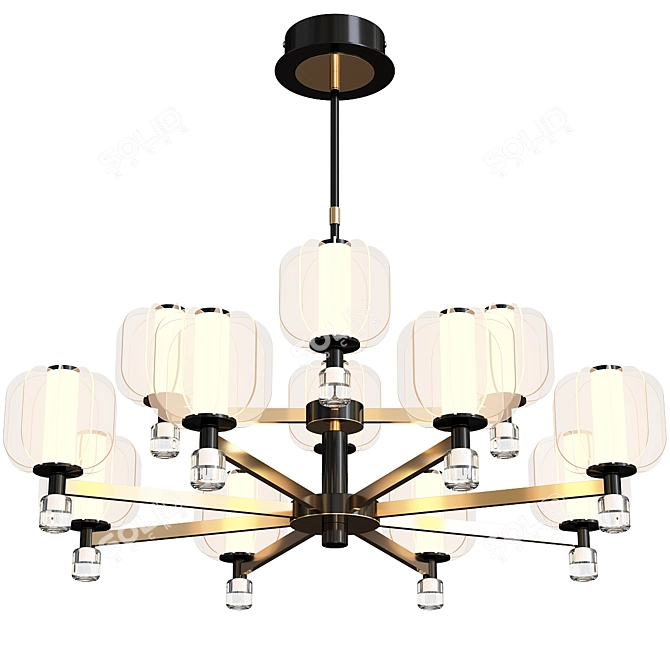 Jolli Pendant Light 3D model image 5