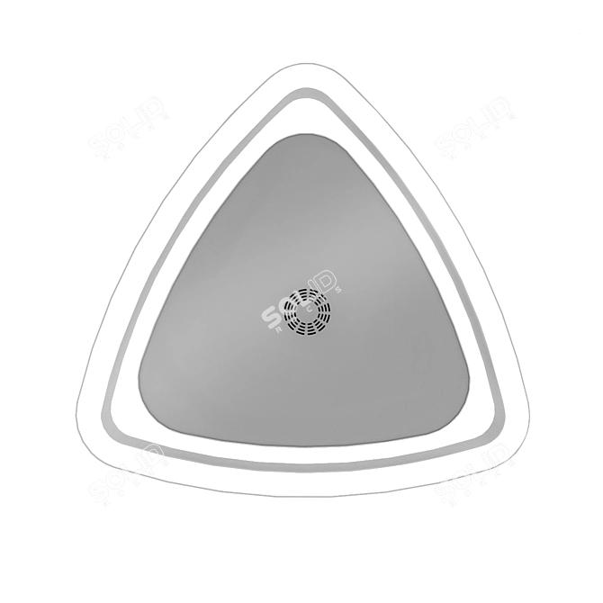 Bactericidal Triangular Air Recirculator 3D model image 3