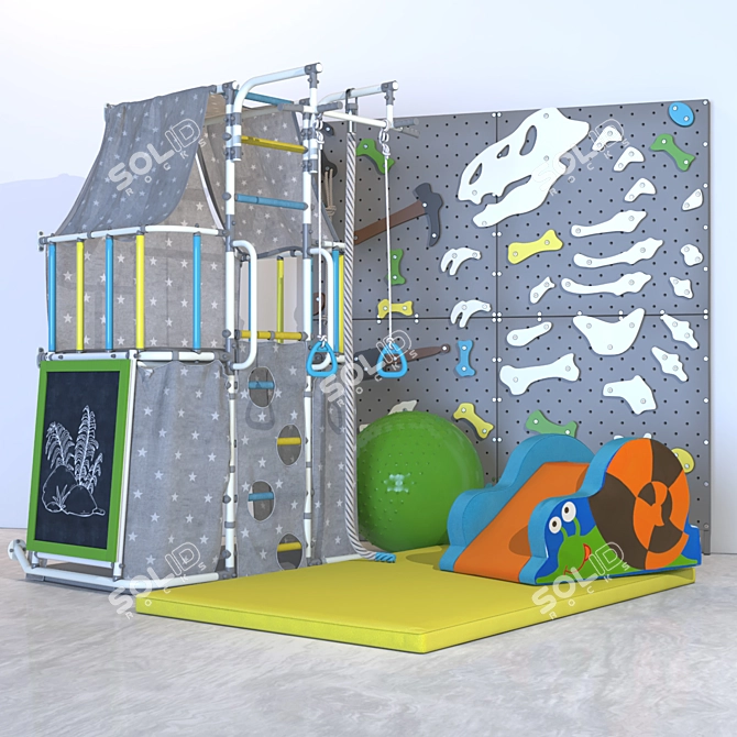 Indigo Modular Play System 3D model image 1