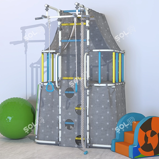 Indigo Modular Play System 3D model image 3