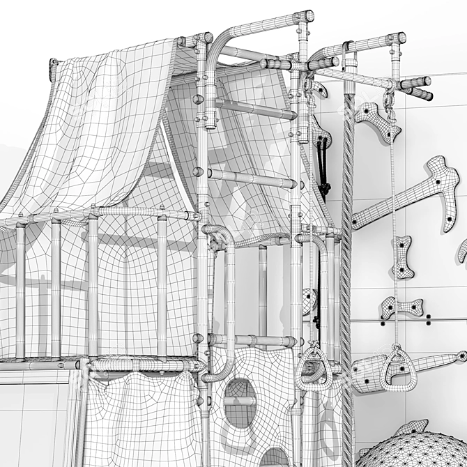 Indigo Modular Play System 3D model image 4