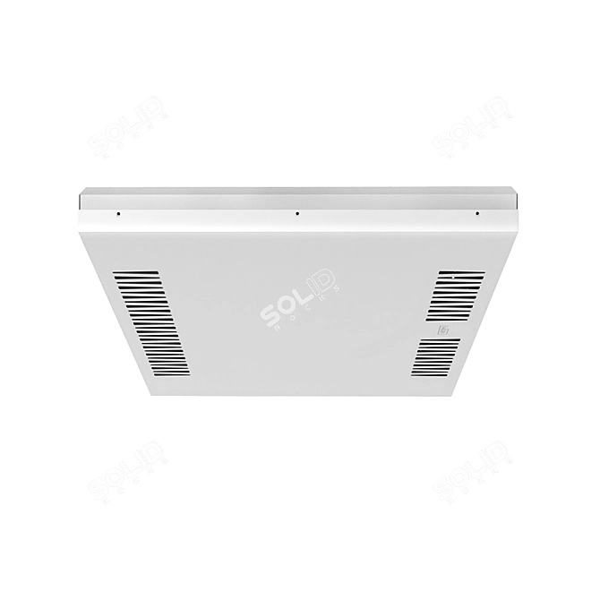 Title: Armstrong Umed Pot Ceiling Recirculator 3D model image 2