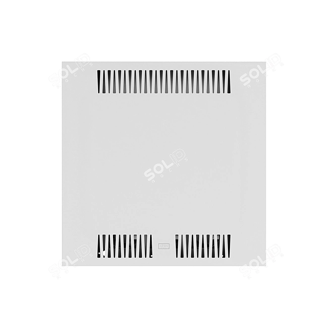 Title: Armstrong Umed Pot Ceiling Recirculator 3D model image 3