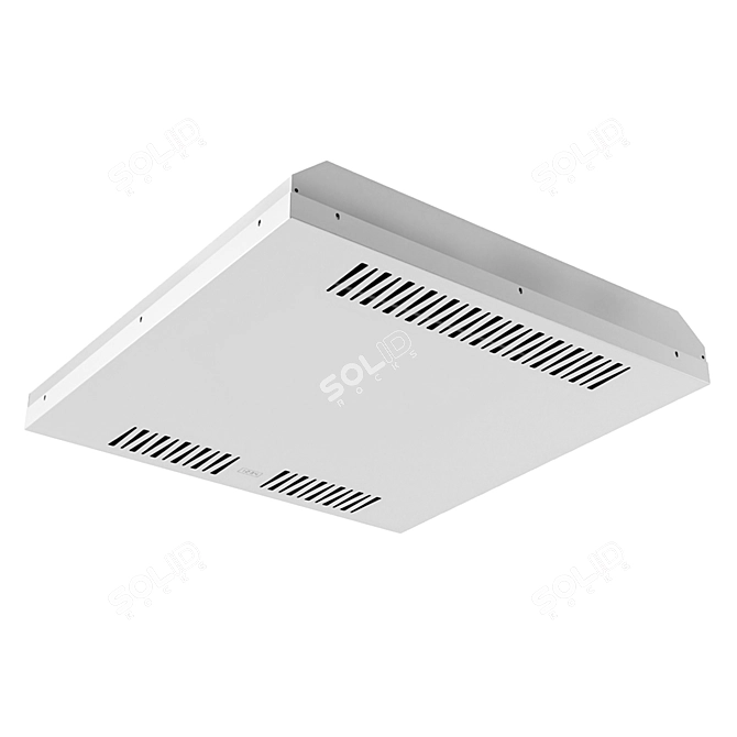 Title: Armstrong Umed Pot Ceiling Recirculator 3D model image 6