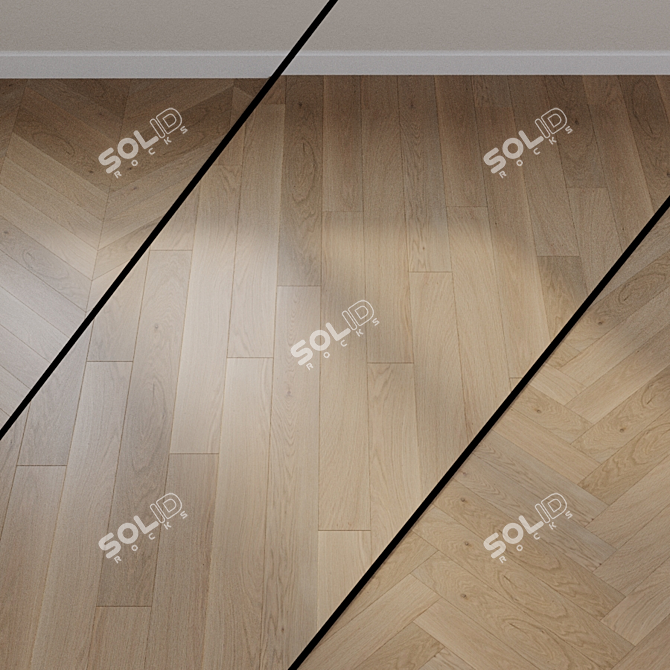 Palazzo Oak Summer Quick Step Parquet 3D model image 1